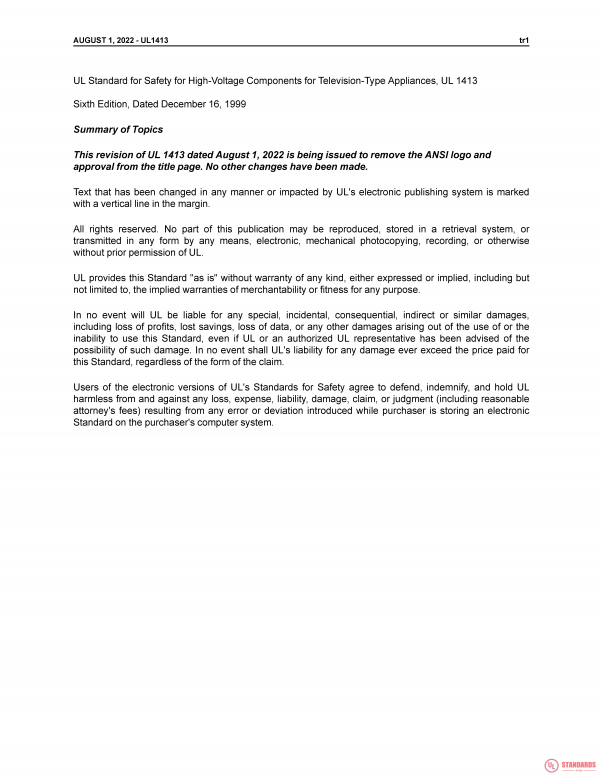 UL 1413 PDF UL 1413 PDF